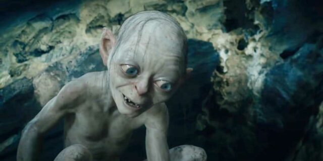 O filme Senhor dos Anéis: A Caçada ao Gollum da WB é baseado em um livro de Tolkien?