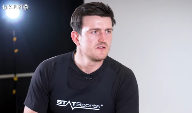 O zagueiro do Man Utd, Harry Maguire, está em dúvida por lesão para a final da FA Cup