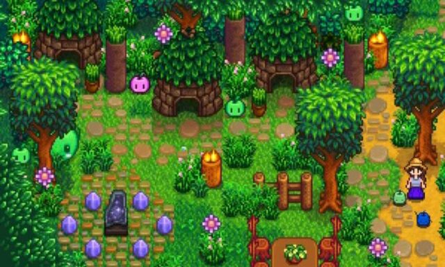 Ventilador de Stardew Valley cria lindos bordados em ponto cruz