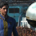 Fallout 4 preso caminhando para a correção do terminal