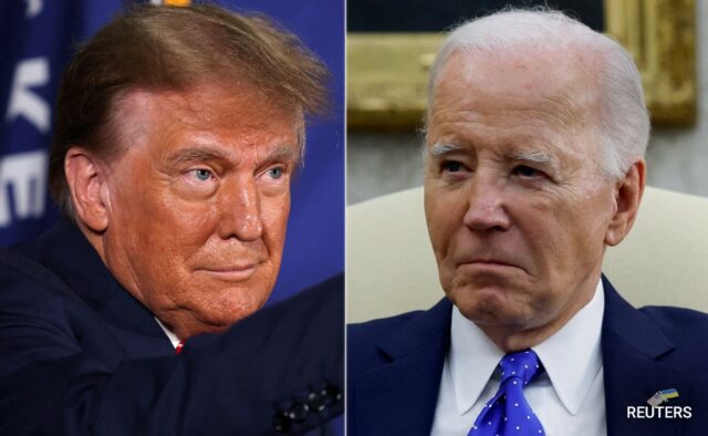 Cortes de microfone, sem público, sem verificação de fatos: como funcionará o debate Biden-Trump