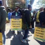 Apoiadores do ANC