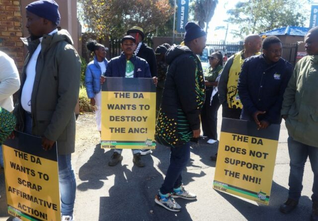 Apoiadores do ANC