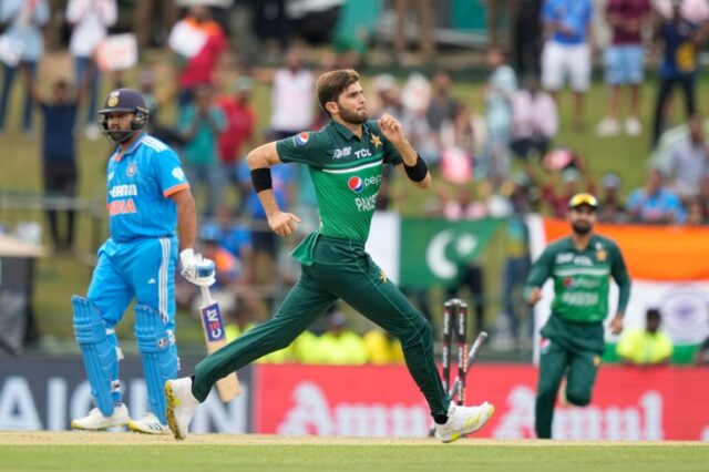 Shaheen Afridi Rohit Sharma