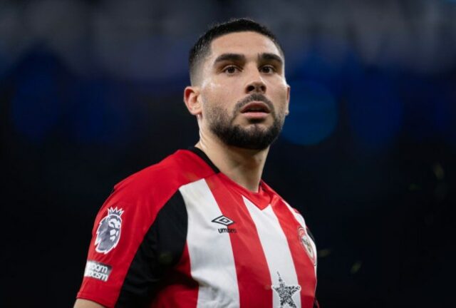 O atacante do Everton, Neal Maupay