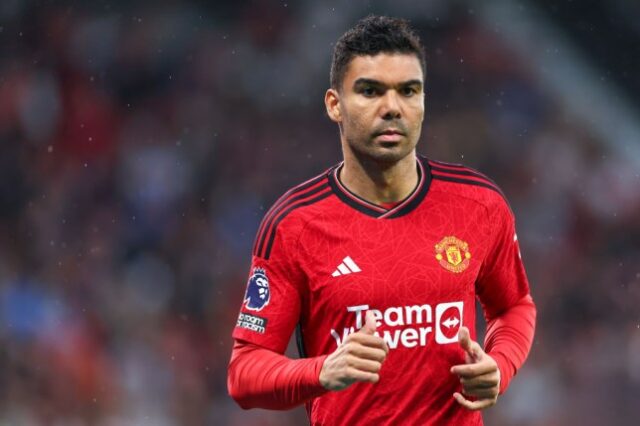 Casemiro teve dificuldades no Manchester United na temporada passada