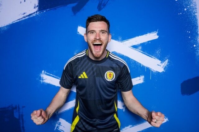 Capitão da Escócia, Andy Robertson