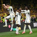 O Real Madrid derrotou o Borussia Dortmund na final da Liga dos Campeões