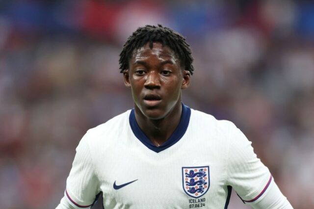 Kobbie Mainoo jogou os 90 minutos completos na derrota da Inglaterra por 1 a 0 para a Islândia em Wembley 