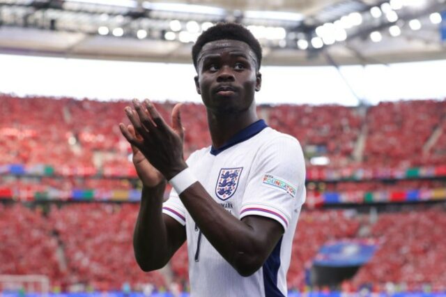 Bukayo Saka é o jogador do ano da Inglaterra por dois anos consecutivos