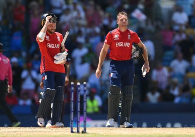 Estrelas da Inglaterra Phil Salt e Jos Buttler