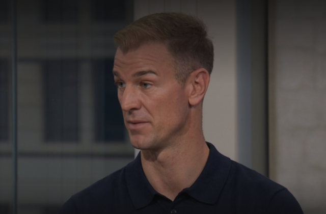 Joe Hart como analista na Euro 2024