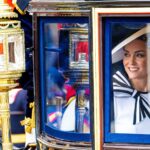 Kate Middleton, Catarina Princesa de Gales durante a cerimônia Trooping the Color 2024, marcando o aniversário oficial do monarca em Londres