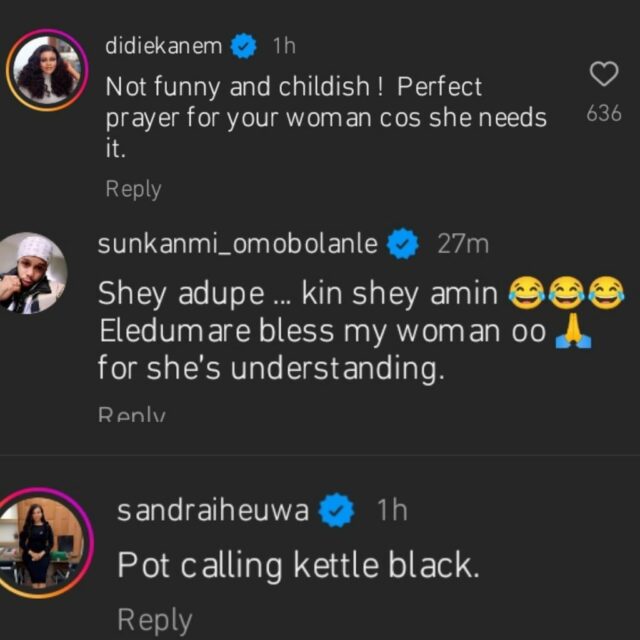 Didi Ekanem bate em Wizkid por sombrear Davido