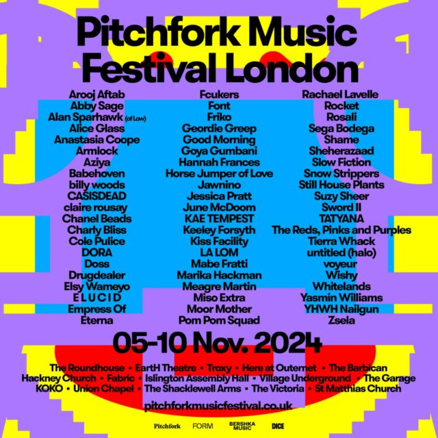 Pitchfork Music Festival London 2024 adiciona segunda onda de artistas