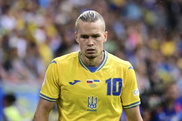 Crédito obrigatório: Foto de Action Press/Shutterstock (14551280hm) Mykhaylo Mudryk #10 (Ucrânia), Eslováquia x Ucrânia, Futebol, UEFA Euro 2024, Fase de grupos, 2º dia UEFA EURO 2024: Eslováquia x Ucrânia em Düsseldorf, Arena D ?sseldorf, Renânia do Norte-Vestfália, Alemanha - 21 de junho de 2024