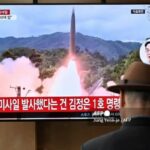 Coreia do Norte dispara míssil balístico no mar, afirma Coreia do Sul