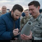 O ator Chris Evans esclarece que não assinou a bomba israelense enquanto a foto se torna viral