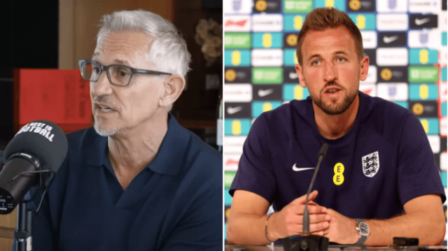 Gary Lineker e Harry Kane