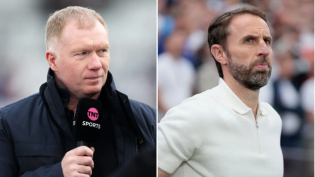 Paul Scholes e Gareth Southgate.