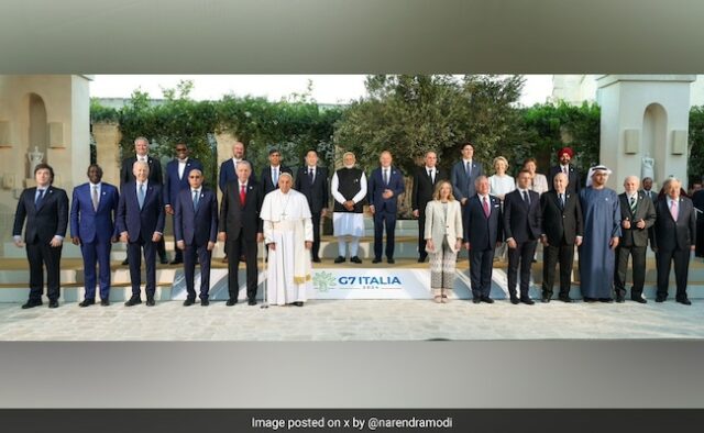 Nações do G7 comprometem-se a promover o Corredor Económico Índia-Oriente Médio-Europa