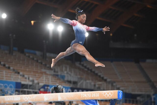 Simone Biles nas Olimpíadas de Tóquio 2020