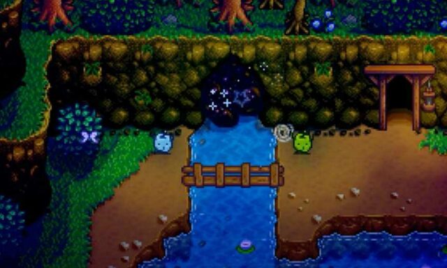 Jogador de Stardew Valley percebe detalhes da árvore após anos de jogo