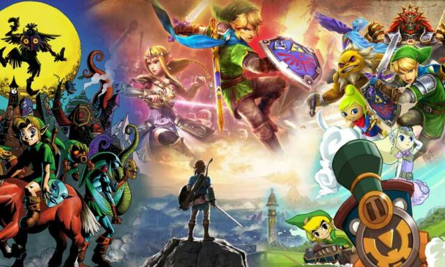 Personagens que acabaram de desaparecer em The Legend Of Zelda