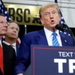 Donald Trump se reúne com senadores republicanos no NRSC