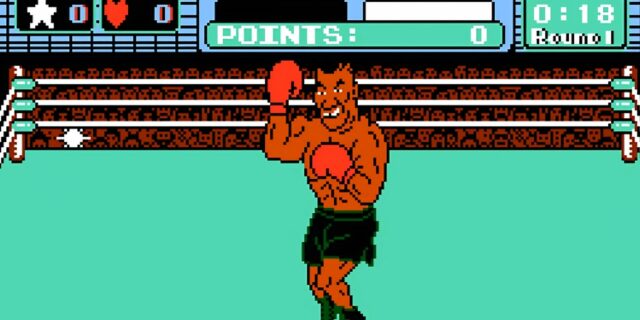 Mike Tyson como um chefe em Punch-Out!!