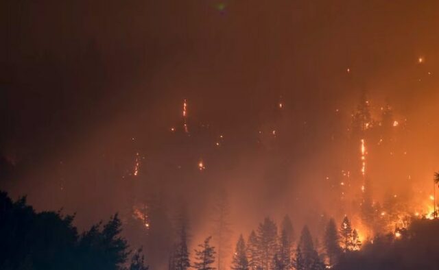 Fogos de artifício de iate provocam incêndio florestal na ilha grega, 13 presos