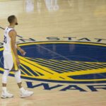 31 de maio de 2018 - Oakland, Califórnia, EUA - Stephen Curry nº 30 do Golden State Warriors, durante o jogo 1 do campeonato da NBA com o Cleveland Cavaliers na Oracle Arena em Oakland, Califórnia, na quinta-feira, 31 de maio de 2018