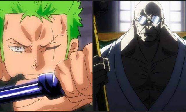 Prévia do capítulo 1118 de One Piece: Zoro e Jinbe se unem contra Nusjuro