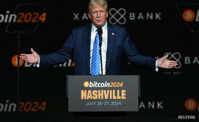 Trump promete tornar os EUA a 'capital criptográfica do planeta' e o Bitcoin 'superpotência mundial'