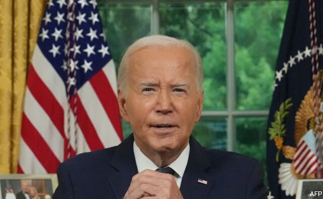 Joe Biden diz que usar a palavra ‘alvo’ contra Donald Trump foi um erro