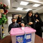 Iranianos no Iraque votam nas eleições presidenciais