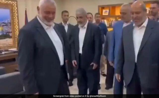 ‘Não comemoramos mais’: vídeo mostra a reação do chefe do Hamas ao ataque de 7 de outubro