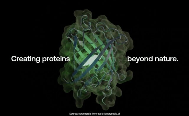 AI acaba de criar uma molécula de proteína brilhante semelhante à encontrada em águas-vivas