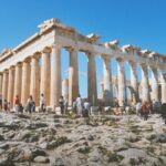 Acrópole Em Atenas Fechada Por Várias Horas Diariamente.  O calor é a razão
