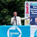 Farage diz a Zelensky que só a paz pode salvar a Ucrânia