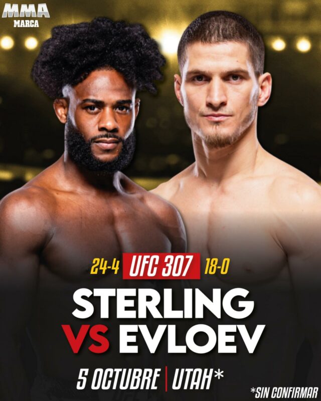 Sterling e Evloev lutarão no UFC 307: o vencedor será o rival de Topuria?
