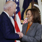 Biden endossa Kamala Harris como sua sucessora