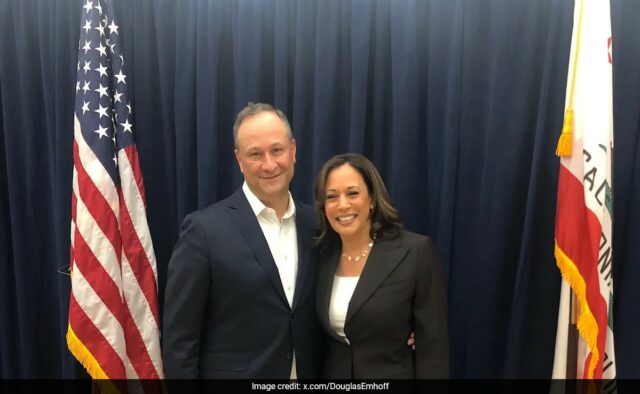 Marido de Kamala Harris testa positivo para Covid.  Ela é negativa