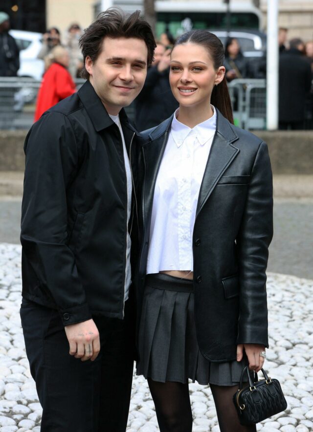 Brooklyn Beckham e Nicola Peltz marcam presença na Miu Miu Womenswear Outono Inverno