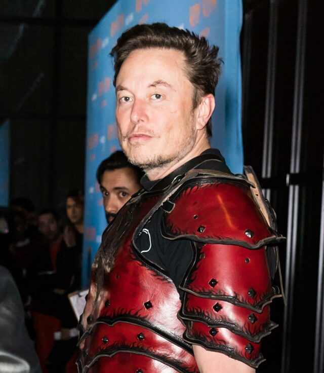 Elon Musk na 21ª festa anual de Halloween de Heidi Klum em Nova York