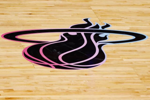 Um detalhe do Miami Heat 