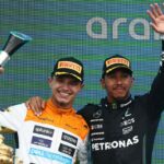 F1 é estrelado por Lando Norris e Lewis Hamilton no Grande Prêmio da Inglaterra