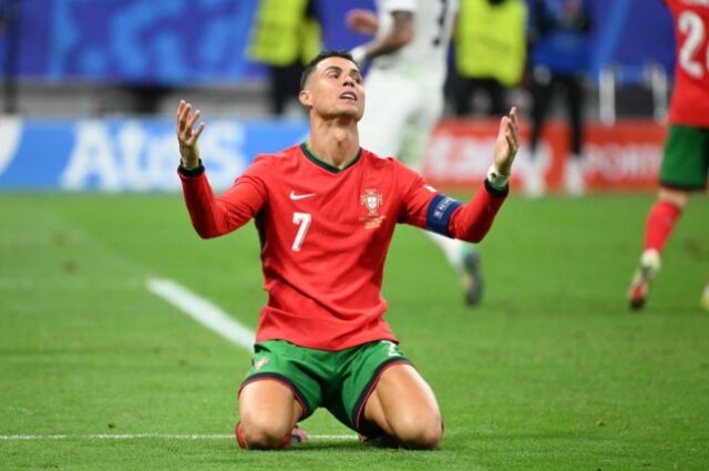 Capitão de Portugal, Cristiano Ronaldo, na Euro 2024