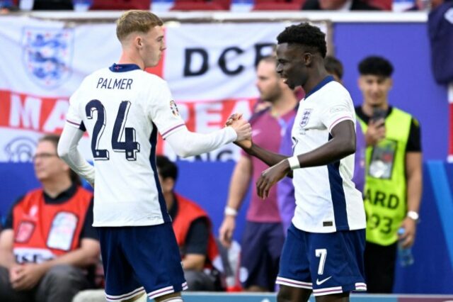 Bukayo Saka e Cole Palmer foram duas das estrelas mais brilhantes da Inglaterra na Euro 2024