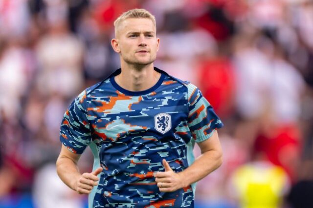 Estrela holandesa Matthijs de Ligt na Euro 2024